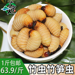 娜飞百货店淘宝广宁竹虫天然养殖新鲜蚂蚱活笋虫速
