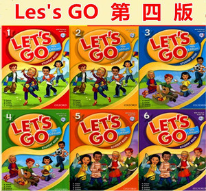 包邮现货lets go牛津四版五版let`s go begin/1/2/3/4/5/6 letsgo