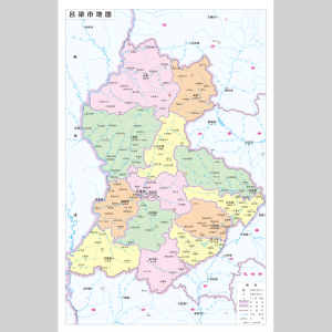 吕梁市地图