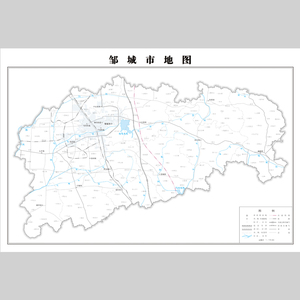 邹城市地图