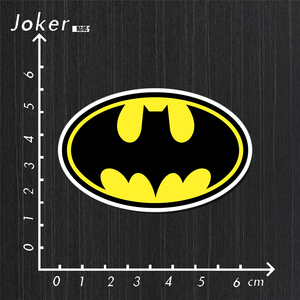 蝙蝠侠漫威潮牌logo周边旅行箱手机笔记本电脑吉他冰箱防水贴纸