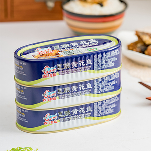 古龙豆豉黄花鱼120g即食鱼类罐头下饭烹饪海鲜熟食佐餐厦门特产