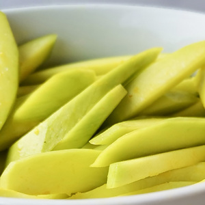 潮汕特产甘草水果青芒果生吃酸脆腌芒果青芒条腌制生芒果梅汁爽口