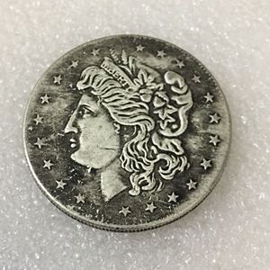 美国999贸易银币1盎司天平银元自由女神头像硬币收藏品外国外币