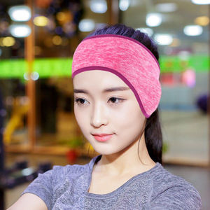 额头带睡觉护防风保暖脑门女老人跑步瑜伽绑发麻灰色升级料