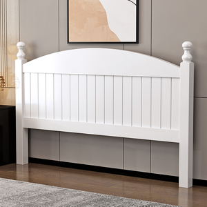 定制实木床头板经济型1.8双人床头1.5床头板靠背板榉木榻榻米床头