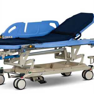 厂家供应病人转运平车 豪华手术对接车面板升降平车医院推车