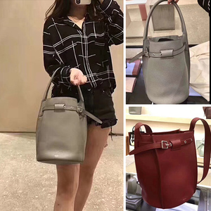 赛琳女包水桶包