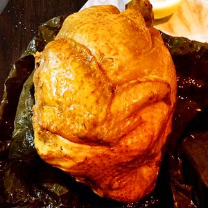 常熟黄泥叫花鸡荷叶正宗叫化鸡童子鸡熟食乞丐鸡烤鸡800g半成品菜