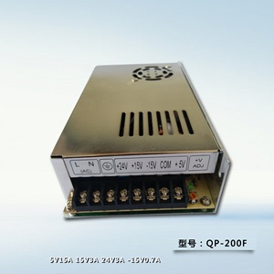 明伟开关电源QP-200B/QP-200C/QP-200D/QP-200F四路输出电压开关