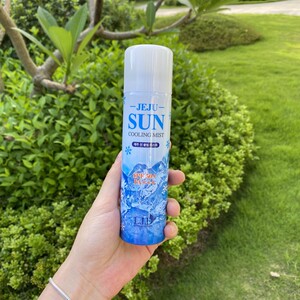 韩国冰感水晶防晒喷雾全身防紫外线透明隔离150ml