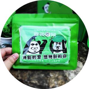 21新绿内裤兄弟朋友恶搞损友男女生整蛊生日礼物个性创意原谅绿色