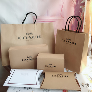 coach礼盒袋
