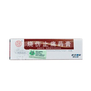 健民 烧伤止痛药膏 10g*1支/盒 清热解毒 消肿止痛 用于程度较轻的