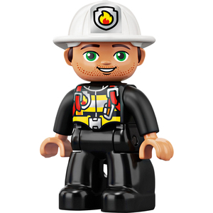 乐高积木小人仔消防员