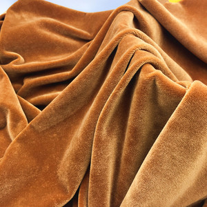 偶超柔银狐绒布料水保貂绒水晶绒毛绒玩di里y子布内衬暖复合面料