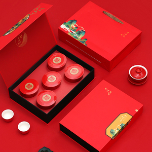 野生古树红茶金骏眉铁观音正山小种利川红茶叶包装盒礼盒空盒12人付款