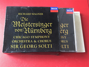 瓦格纳歌剧: 纽伦堡的名歌手 索尔蒂 4CD JP版拆封