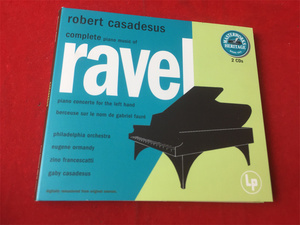 拉威尔 钢琴曲全集  OM版 拆封 2CD