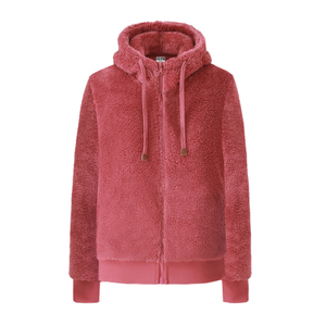 加绒加厚摇粒绒连帽卫衣ΝuniqloΝg冲锋衣珊瑚绒羊羔绒短外套女