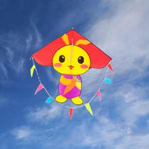 风筝可爱兔风筝 微风易飞好飞生肖兔风筝儿童