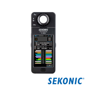 日本SEKONIC世光 C800光谱仪专业摄影测光表测温表触屏C700升级