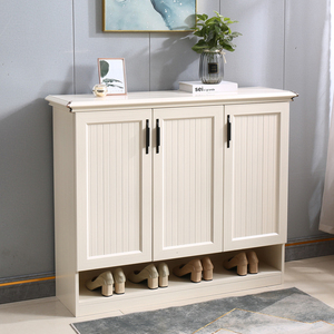 全铝合金鞋柜苏香桐家用门口防水防晒室外阳台无甲醛多功能储物柜