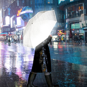 物舍×Suck UK反光安全遮阳太阳伞折叠手动防晒晴雨两用雨伞礼物