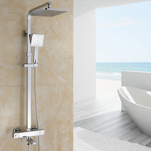 淋浴花洒套装十大品牌水龙头混水阀恒温冷热太阳能热水器莲蓬喷头