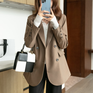 小西装外套女春秋2022新款高级设计感小众休闲宽松chic西服上衣女