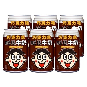 旺旺旺仔牛奶巧克力奶145ml*6巧克力味学生奶营养早餐奶