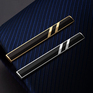 领带夹男士商务正装常服保安高档高级简约轻奢别针夹子固定夹扣环