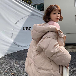 女装拍摄网红风羽绒服服装摄影淘女郎淘宝模特甜酷风拍照杭州街拍