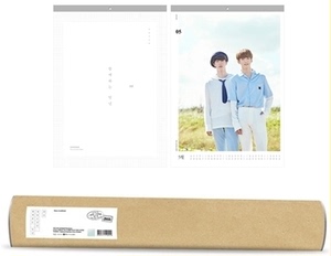 特价清仓 BTS 防弹少年团 WALL CALENDAR 2018 官方 挂历