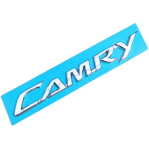 适用于丰田凯美瑞车标CAMRY英文字母车标 八代凯美瑞后尾灯箱黑标