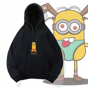 英乔丹拉莫斯飞人小黄人大眼萌电影卡通动漫连帽卫衣外套衣服春秋