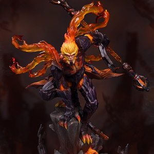 正版damtoys 王者荣耀 孙悟空地狱火手办雕塑