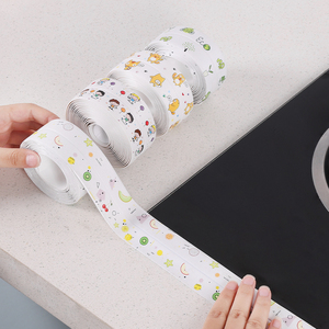 厨房美缝贴条自粘水槽水池边防水防油贴纸马桶缝隙防潮防霉挡水条