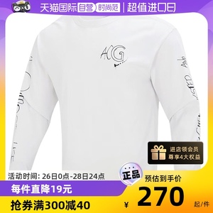 【自营】Nike耐克ACG秋新款男宽松圆领涂鸦运动长袖T恤FJ2136-121