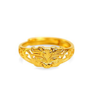 麒麟金戒指