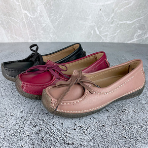 【经典二代蜗牛鞋】walkershop奥卡索女鞋真皮平底翻毛皮女鞋春夏