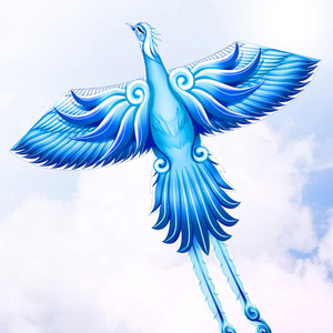 潍坊青鸟新式风筝大人专用凤凰风筝儿童微风易飞高质量国潮风筝