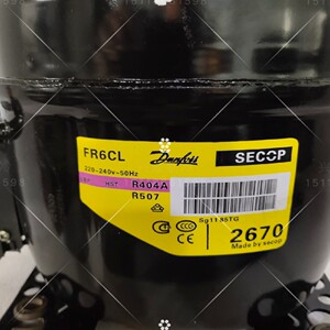 原装secop丹佛斯fr6cl 103u  2670 冰箱冰柜r404a r507制冷压缩机
