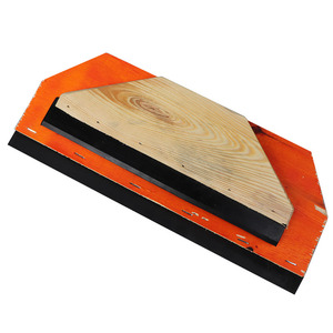 防水涂料黑色橡胶刮板沥给青油膏非固化刮板聚氨酯刮刀木刮板防烫