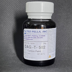ted pella碳导电胶水液dag-t-502扫描电镜sem粘结试剂电镜耗材