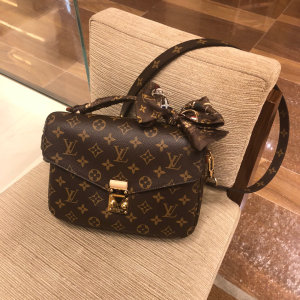 鉴定报销 代购lv女包路易威登经典老花包包女拼色邮差包斜挎包