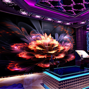 酒吧ktv壁纸包厢沙发背景墙纸家庭影院壁画k歌房壁布酷炫夜店墙布