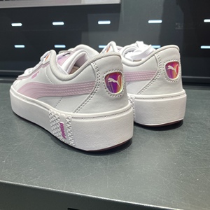 puma彪马22新款女子低帮果冻底简约百搭舒适运动休闲板鞋383878
