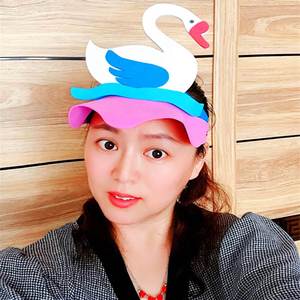 儿童动物帽子公鸡小鸡天鹅白鹅鸭子花鸡幼儿表演出丑小鸭头套头饰