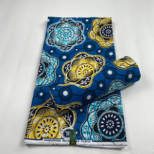 非洲民族蜡布african wax纯棉印花蜡染缠腰布diy制衣布料 6yards